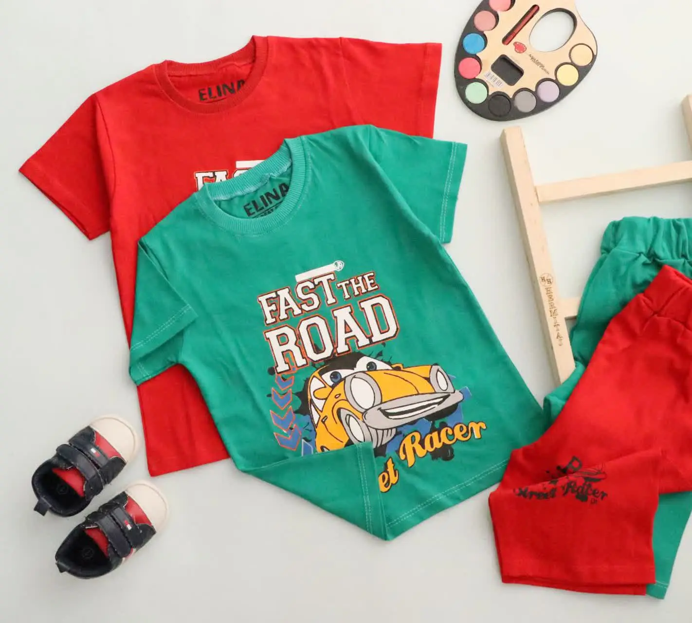 👕تیشرت شلوارک ماشین
