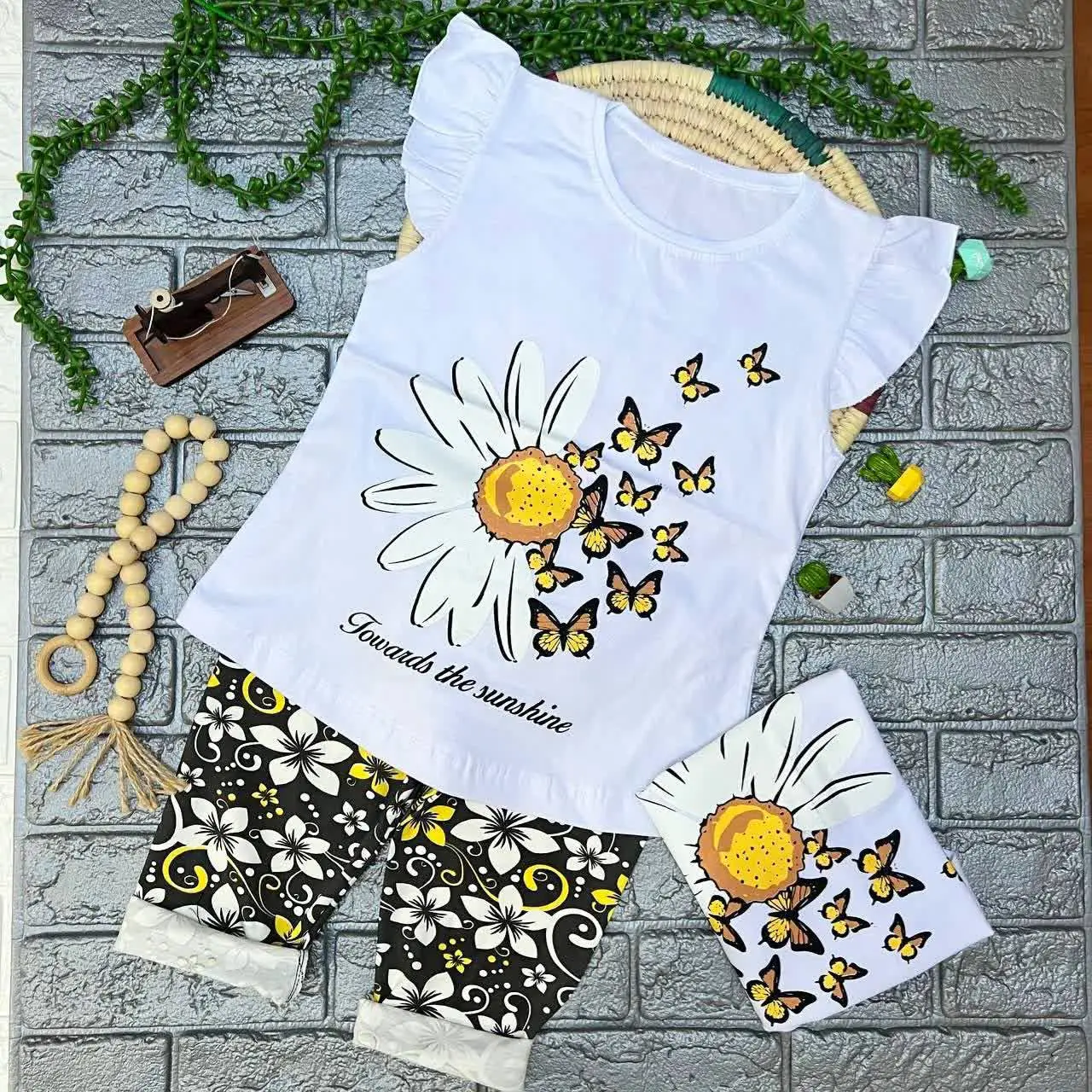 👚نام: ست گل و پروانه
