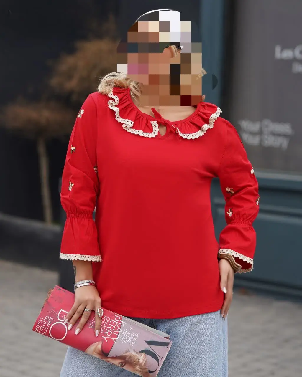 اندازه ⏪قد بلوز ۶۸,دور سینه...