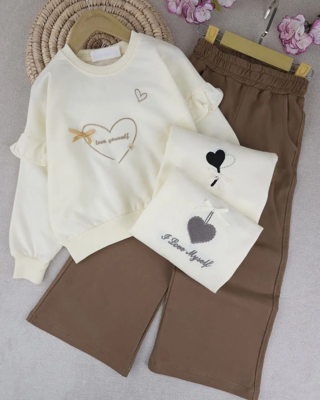 کراپ و شلوار دخترانه درسا