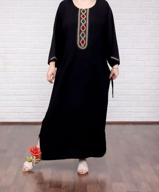 #ساحلی سنتی یقه نقش اجه
