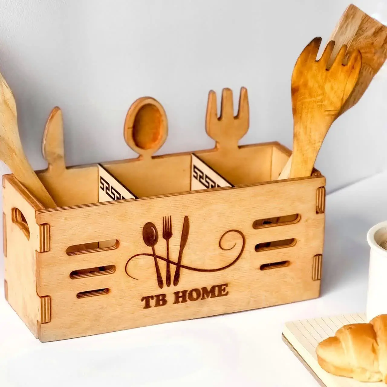 جا قاشق چنگال سه قلو تینا
