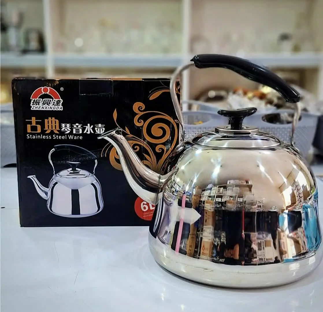 کتری استیل ۶ لیتری📍