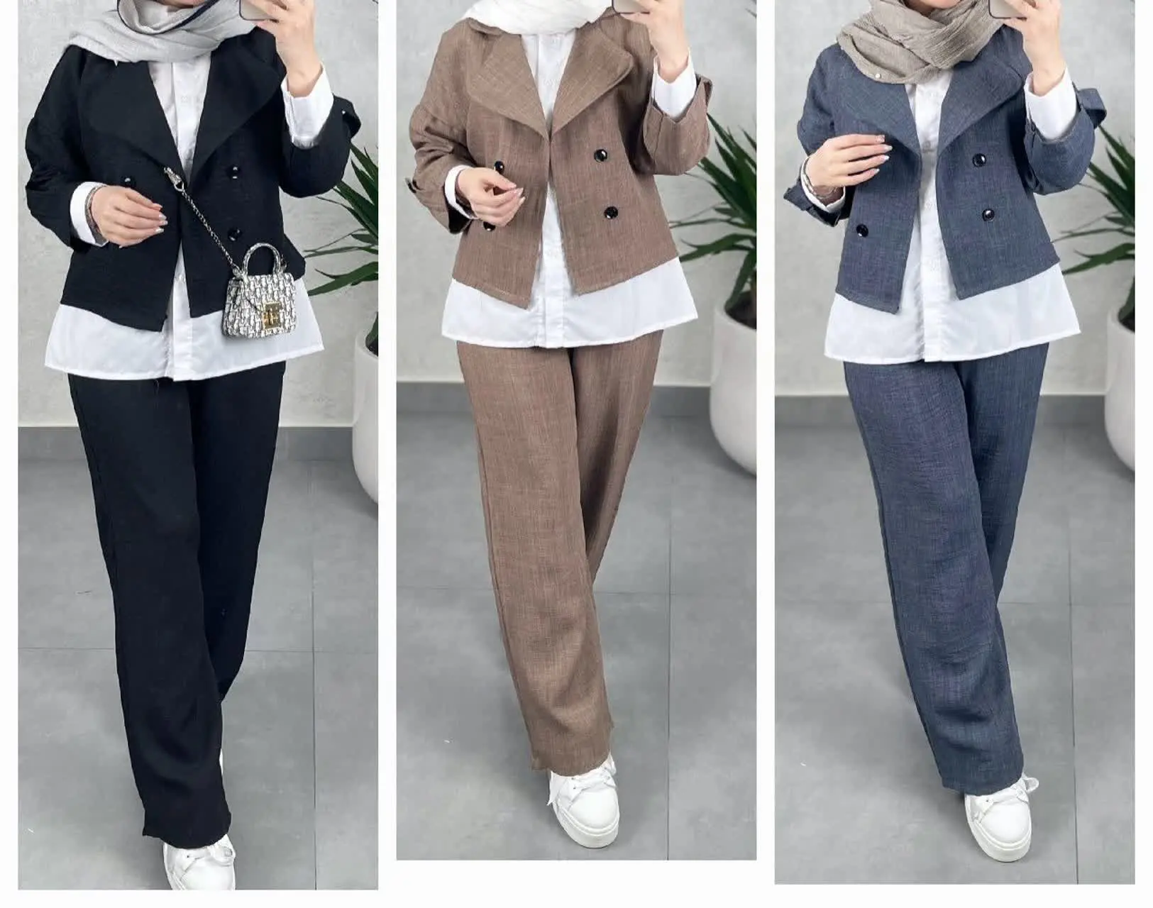 کت شلوار شانتون حنا