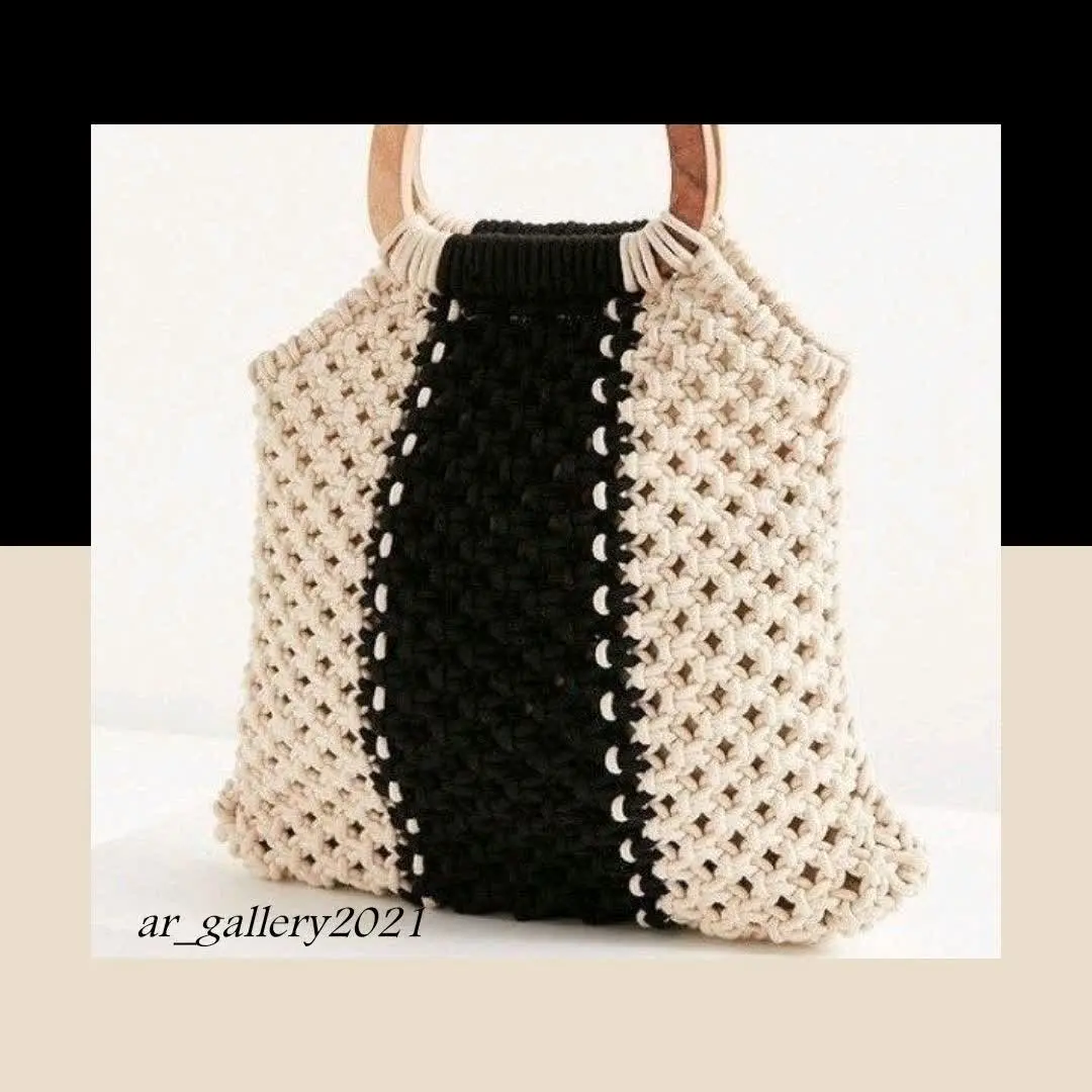 ✅کیف مکرومه 
