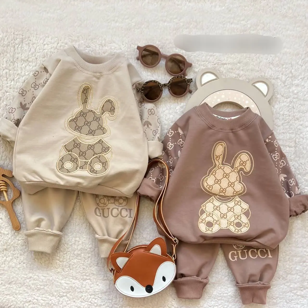 ست خرس دو رنگ