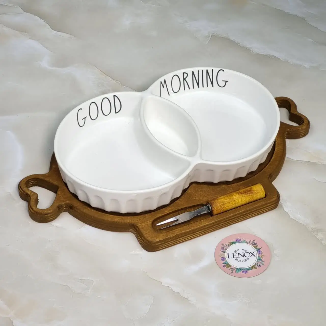 اردو چینی دو خانه زیره چوبی...