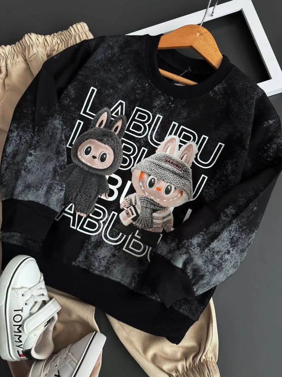 👚نام: ست بلوز شلوار لبو و د...