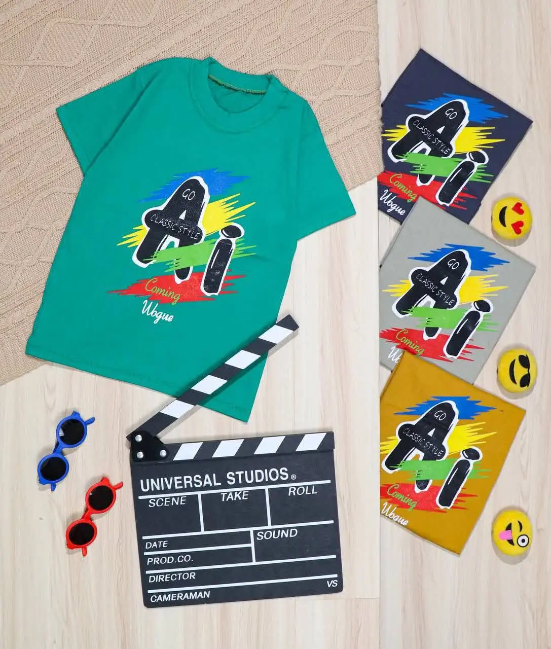 👫تیشرت پسرانه چاپ AI👫
