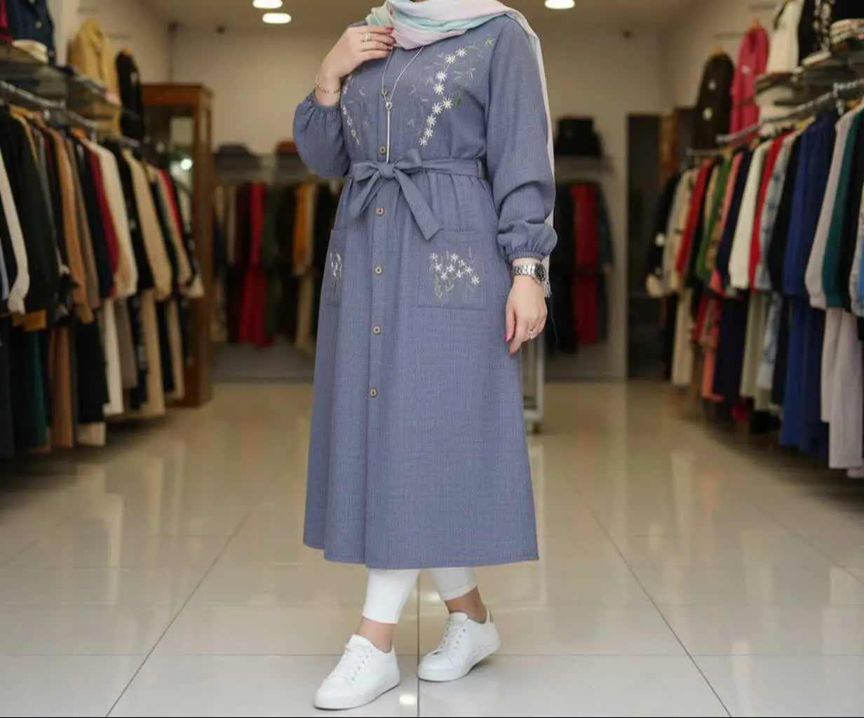 مانتو گلدوزی نهال