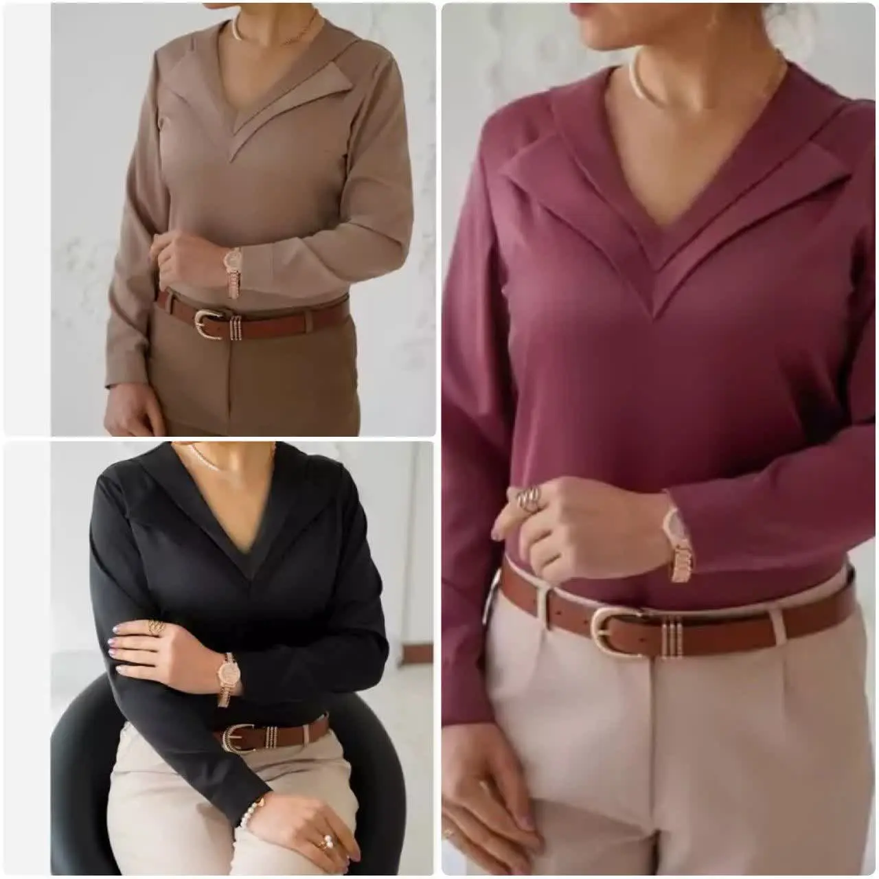 ❤️نام: شومیز مجلسی آلاله
