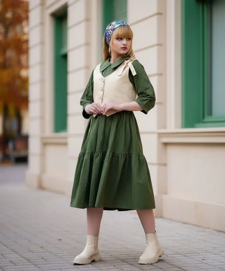 🎗 پیراهن و وست