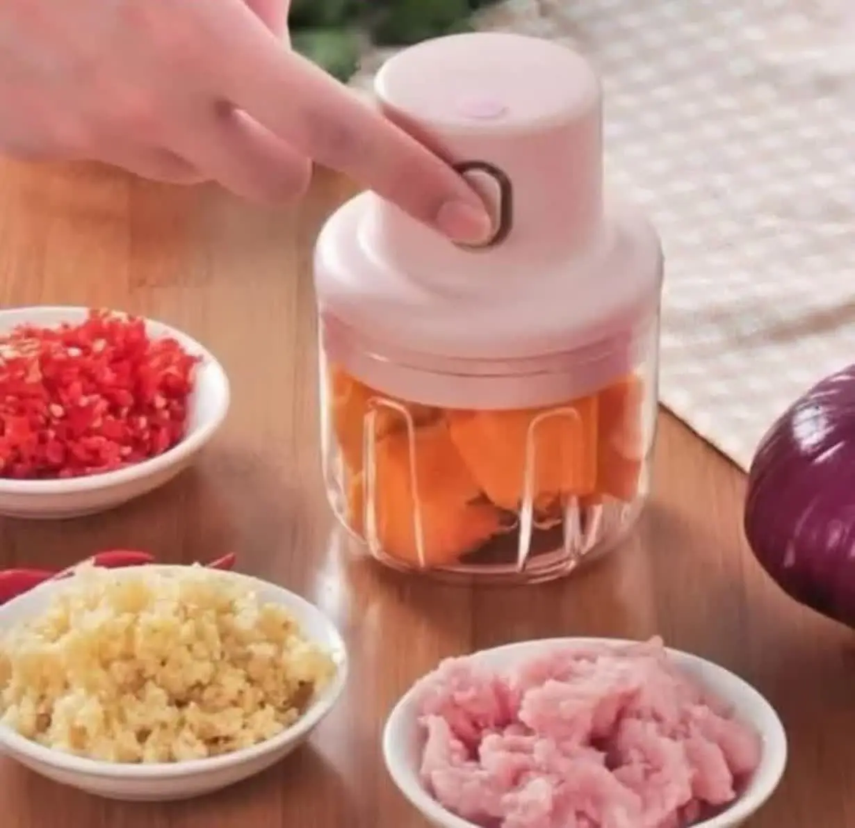 💠خردکن شارژی ۳ تیغ🪚🔪💠
