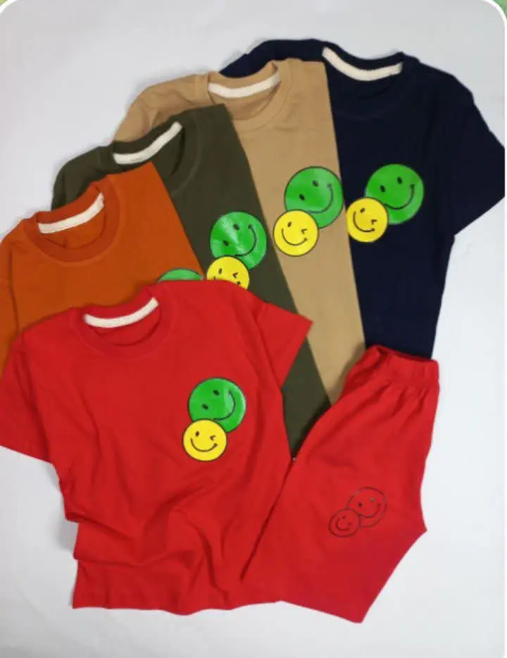 🔮تیشرت شلوارک اسپرت طرح استیکر🔮
