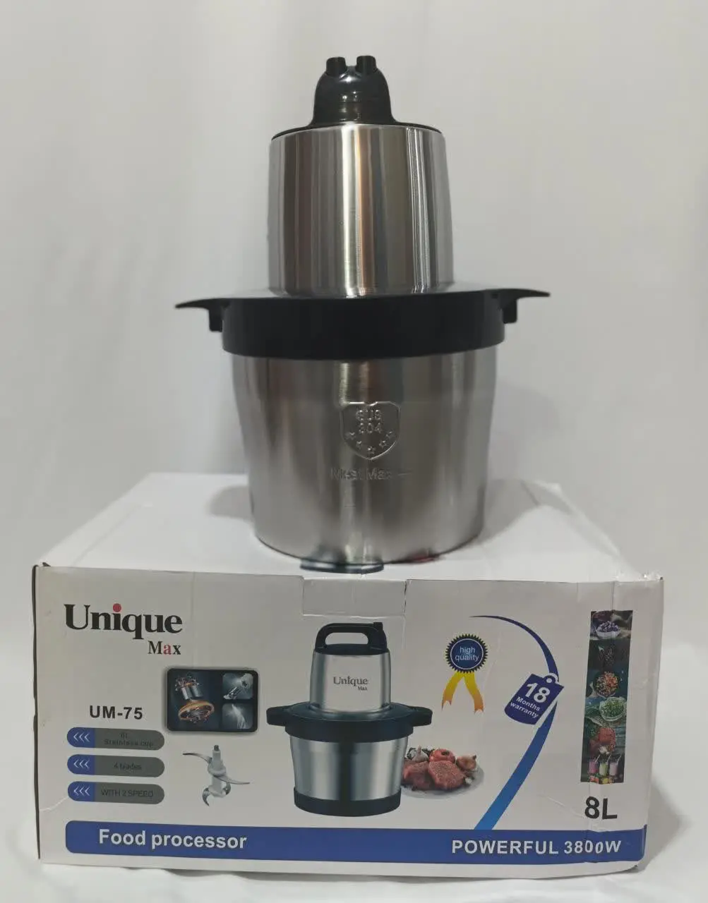 خردکن ۸ لیتر یونیک 
