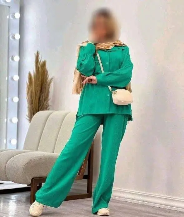 نام: ست مانتو شلوار کراش
