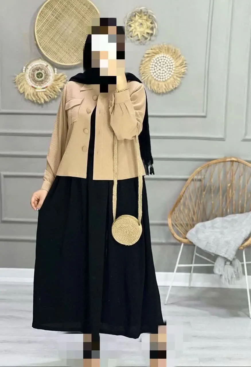 ❤️نام: کت و سارافن مدل مریم
