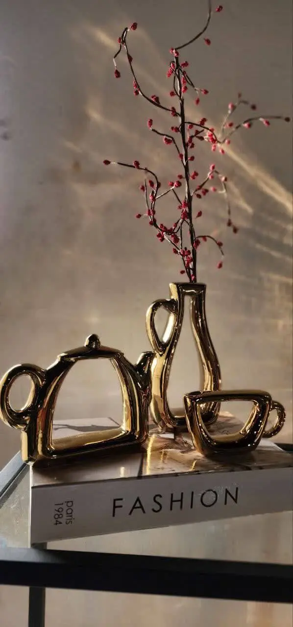 سرویس دکوراتیو فنجان و قوری
