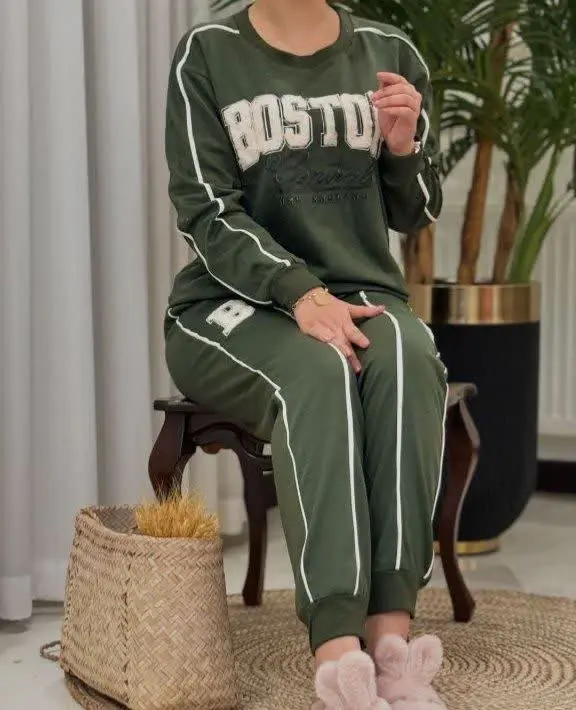 ❤️نام: بلوز و شلوار پاییزه مدل BOSTON 
