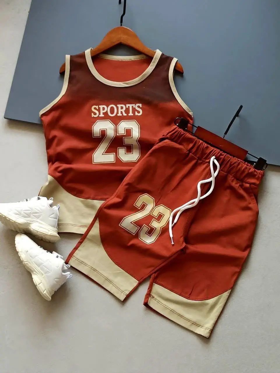 تاپ و شلوارک برای ۶ تا ۱۳سال✌🏽
