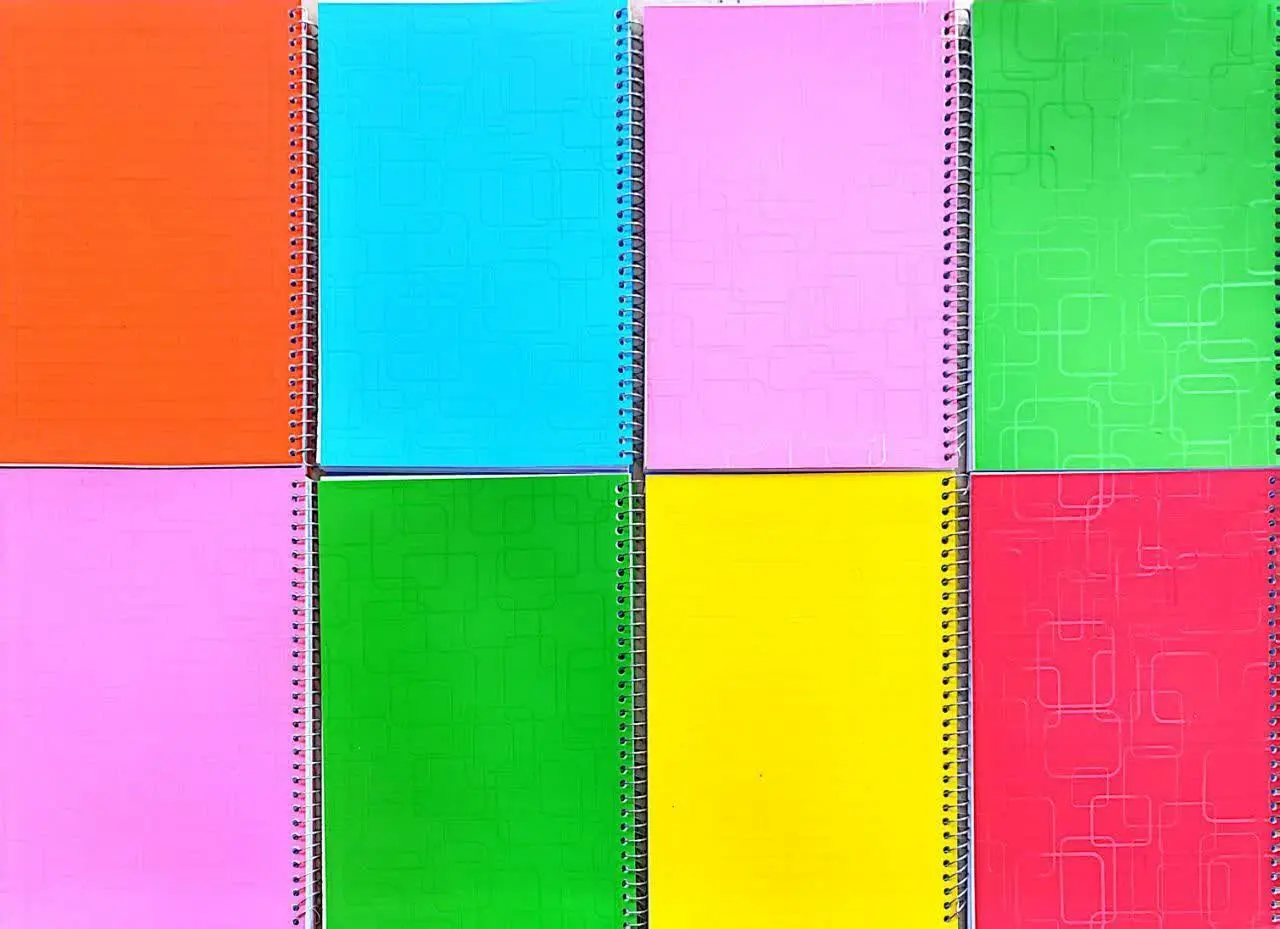 ✅ دفتر ۱۰۰ برگ طلقی پ پ تک...