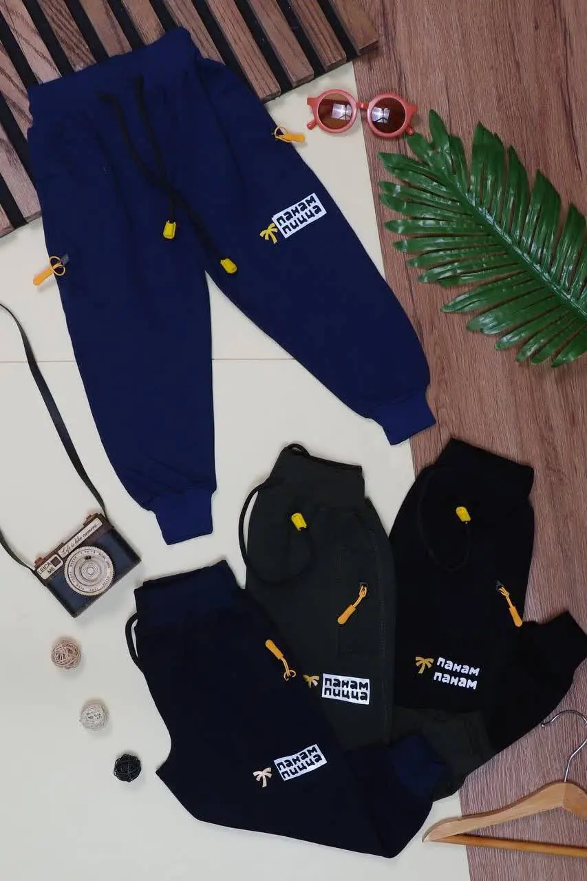 👖نام کالا: #شلوار_اسلش پنبه نخل پسرانه 
