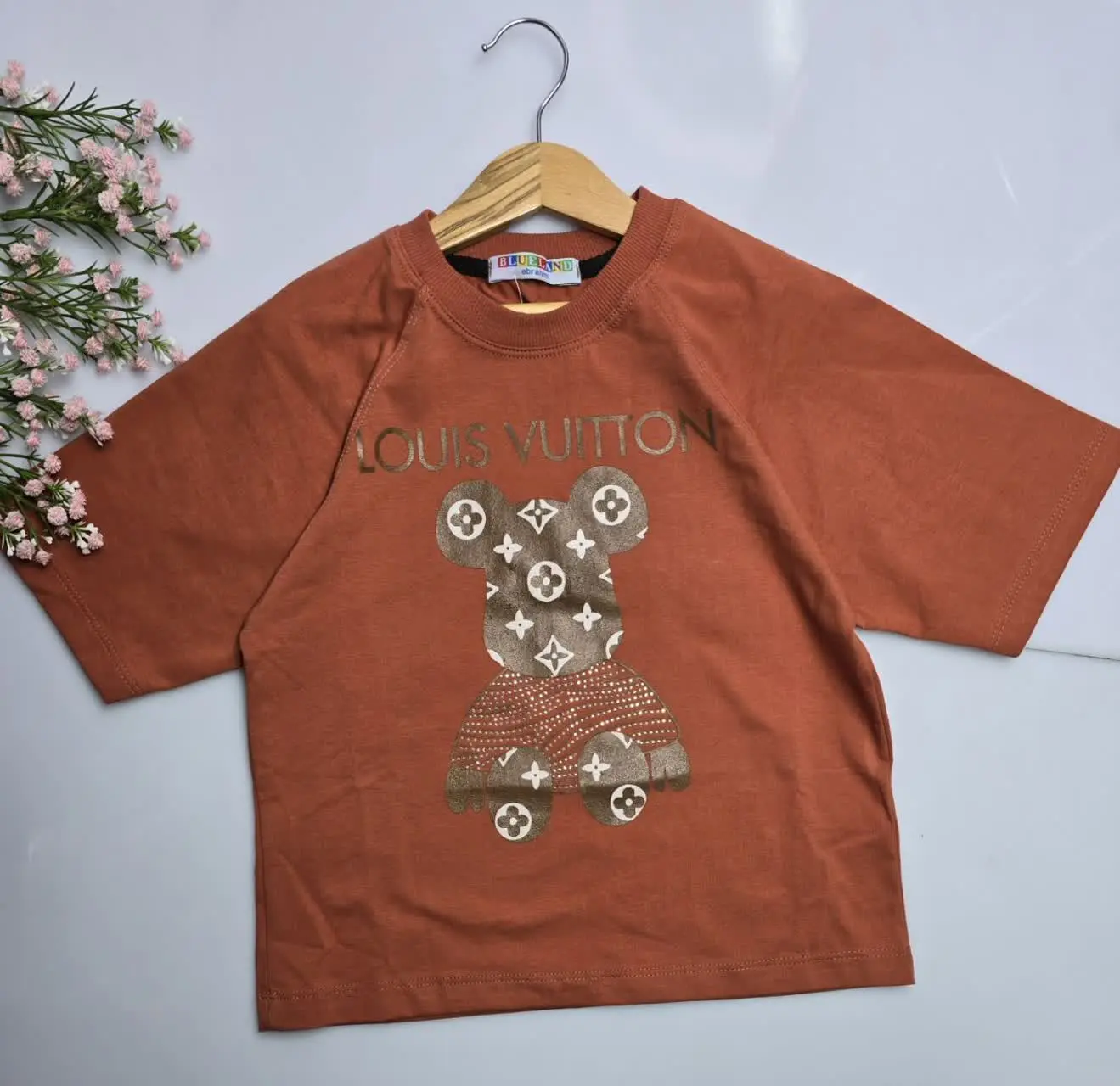 ♨️ تیشرت باکسی آجری 😍👆