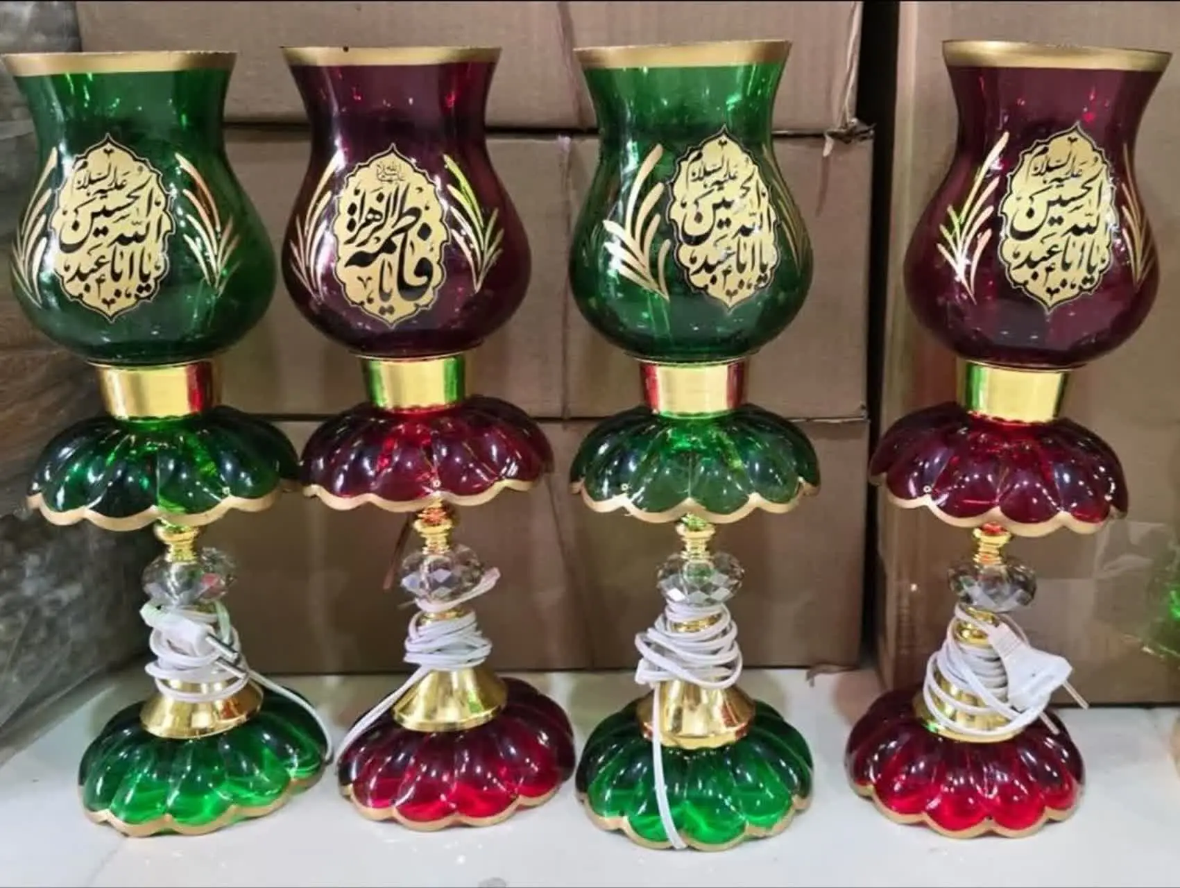 لاله نقلی کوچک برقی