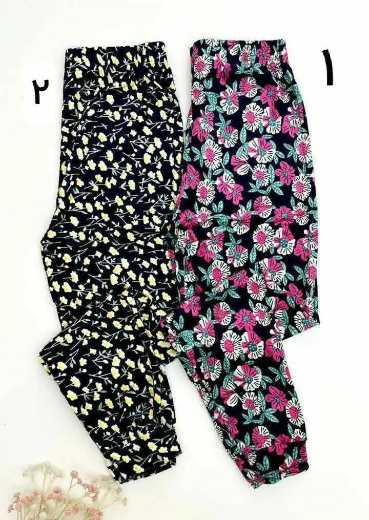 🌸شلوار مخمل طرحدار
