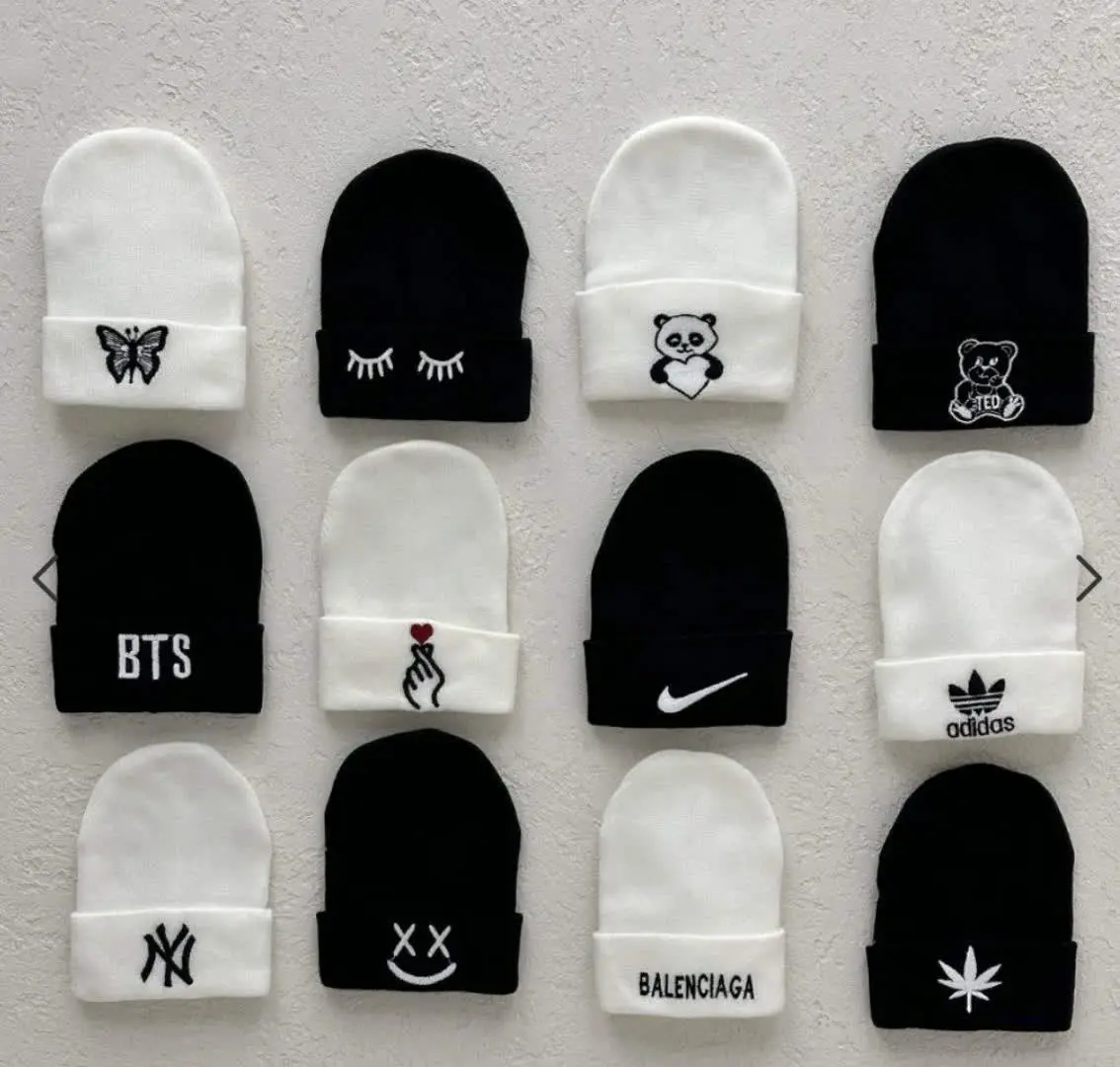 کلاه بافت مناسب همه سایزی 
