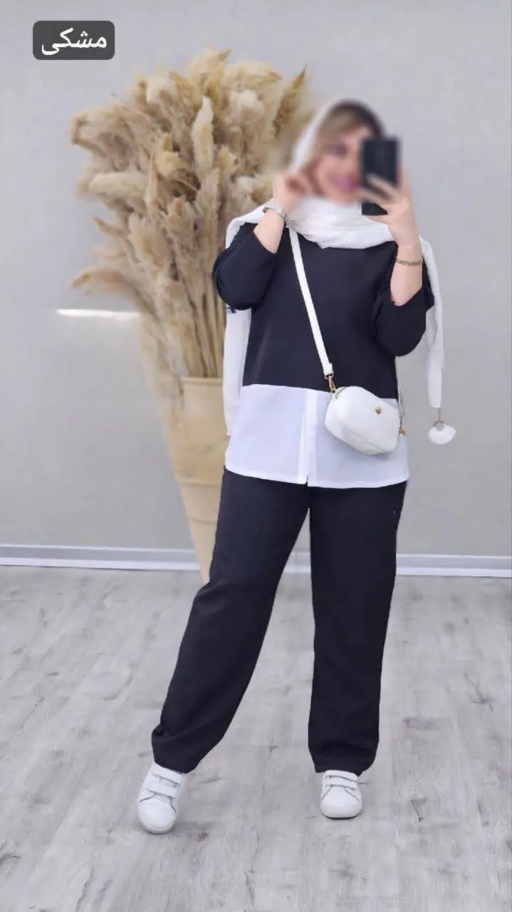 نام: ست مانتو شلوار یقه دار شادی ۲
