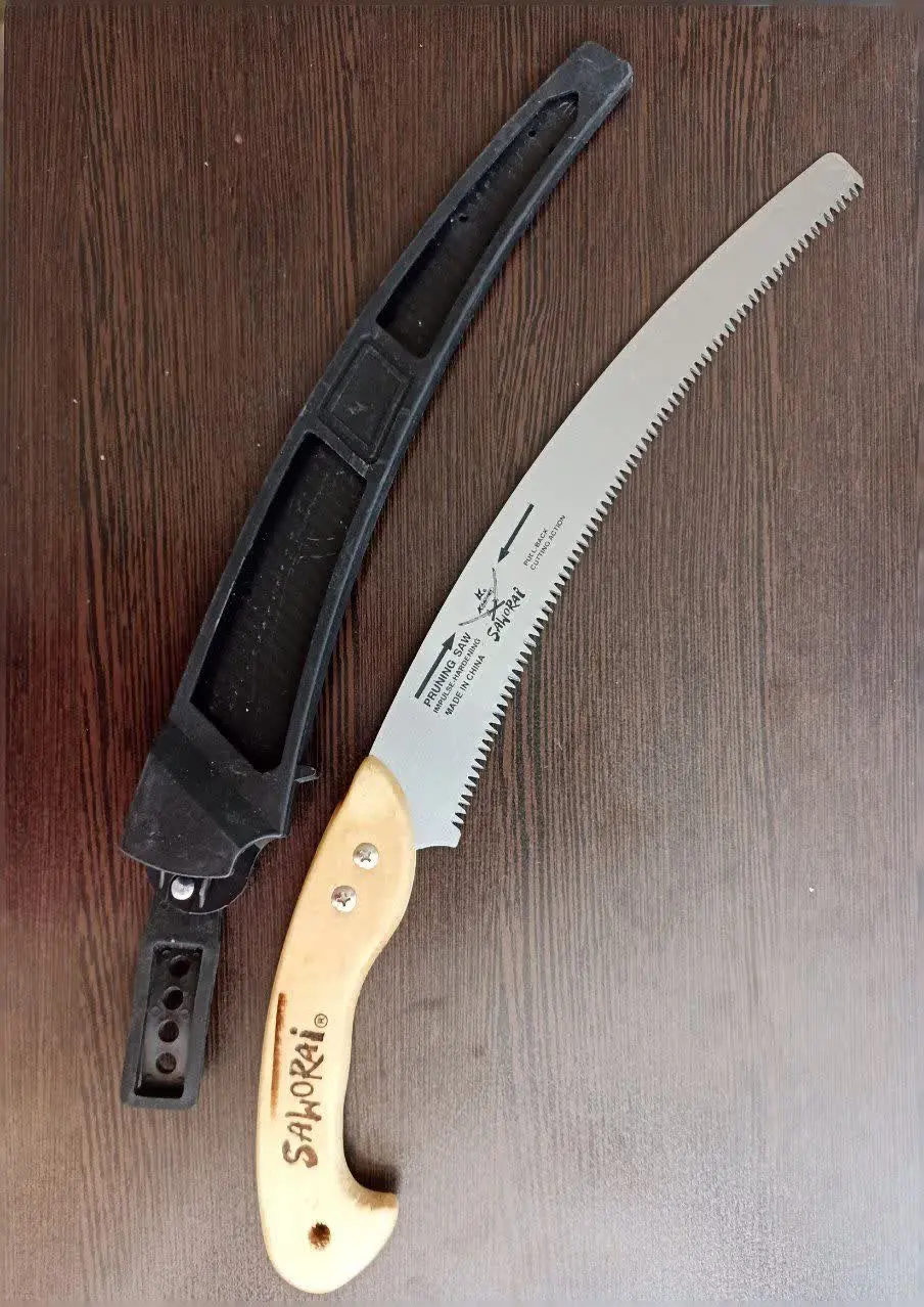 💢اره ساوورایی دسته چوبی
