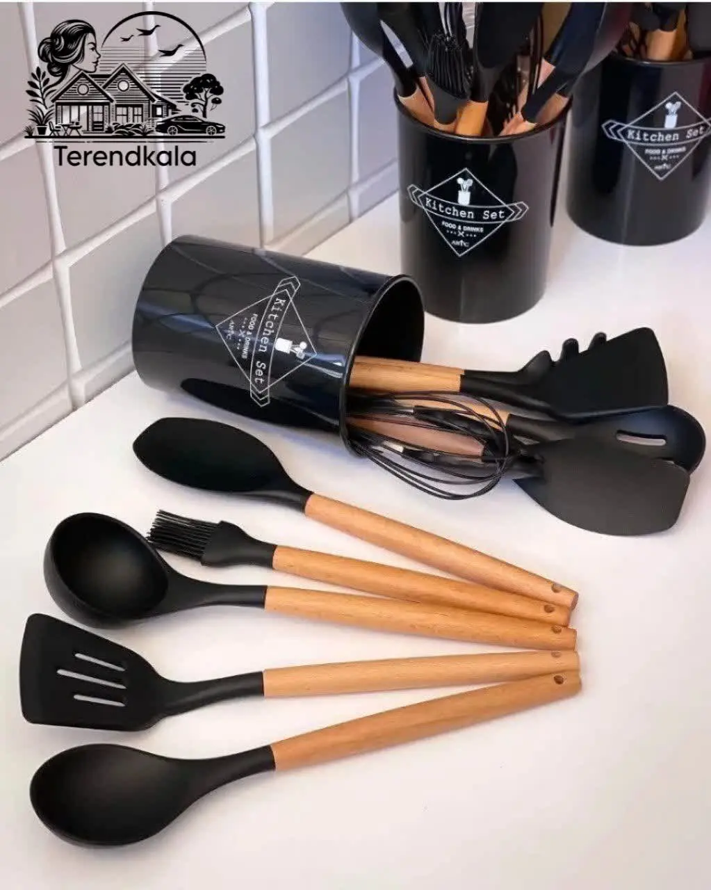 سرویس کفگیر ملاقه ۱۲ پارچه...