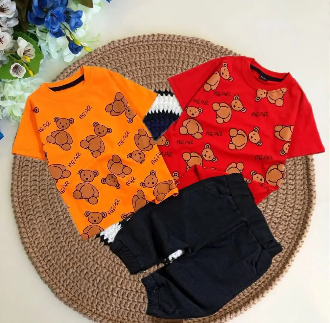 👚نام: ست تیشرت شلوارک خرسی REAE
