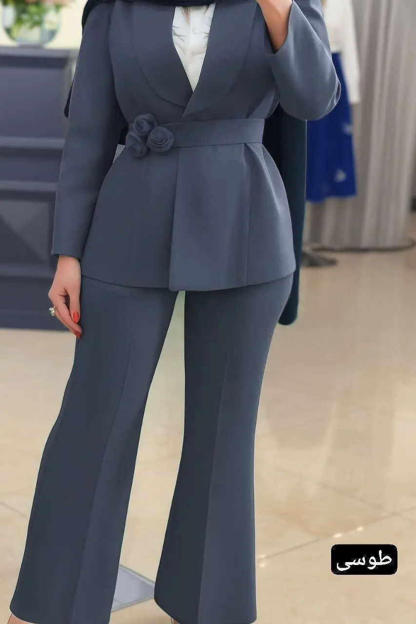 👚 نام: کت شلوار گل رز