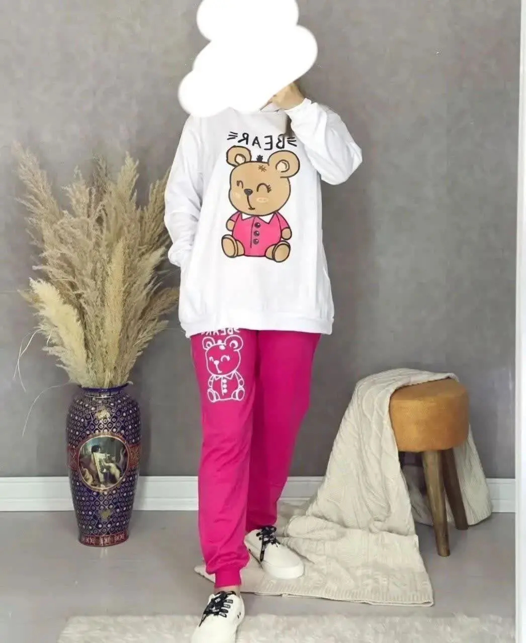 🖋نام: هودی شلوار تو کرک
