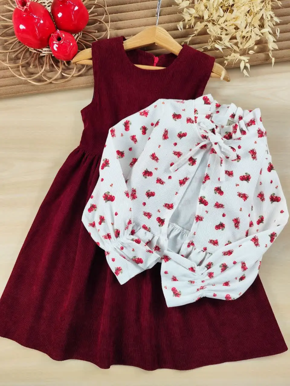 کت و سارافون یلدایی اناری