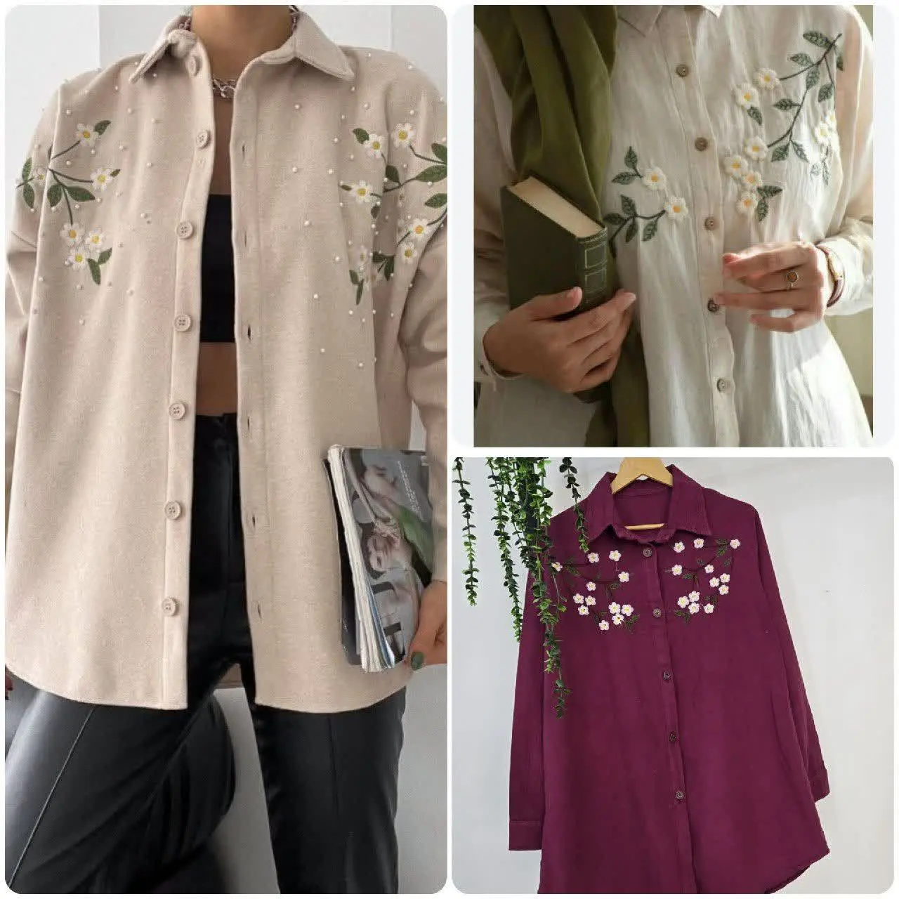 🌸 نام: شومیز شکوفه 
