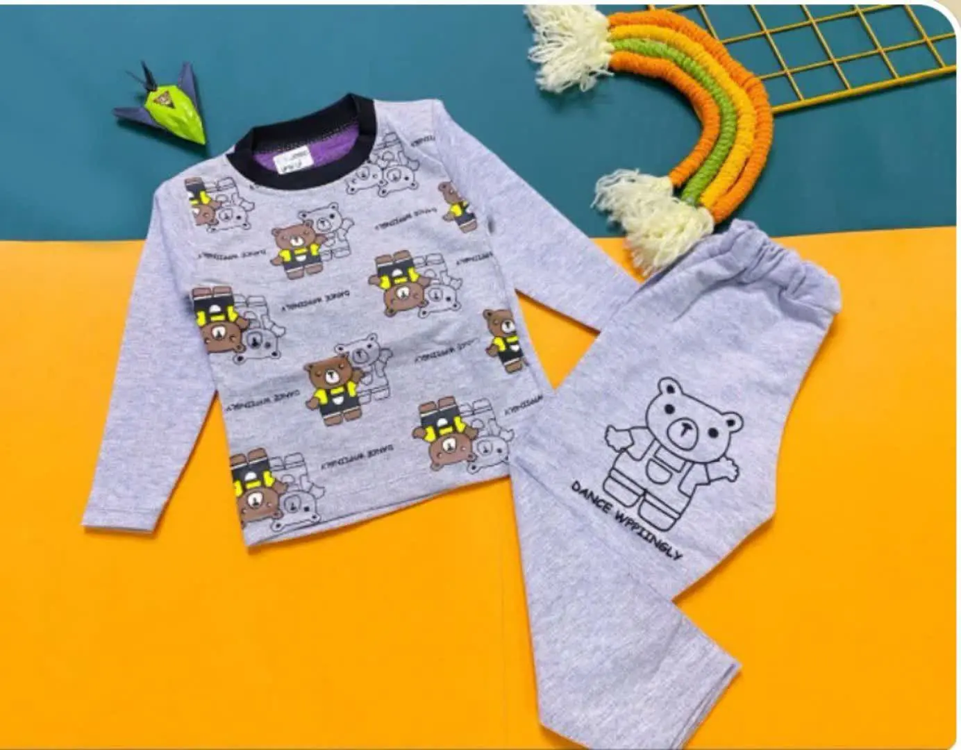 بلوز و شلوار تمام چاپ
