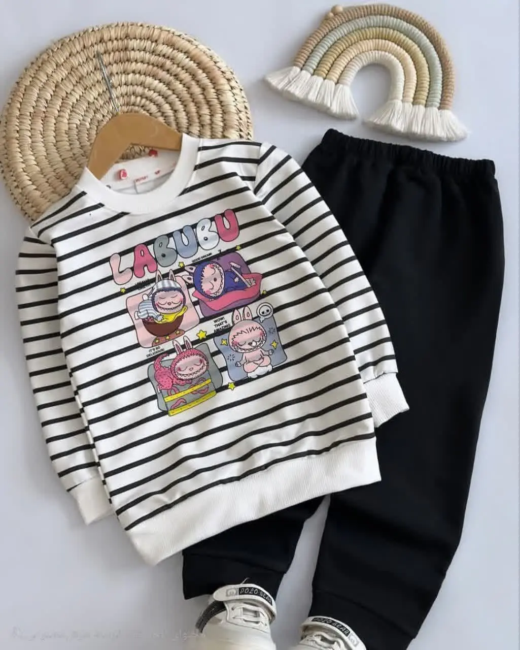 بلوز و شلوار بچگانه طرح لبو...