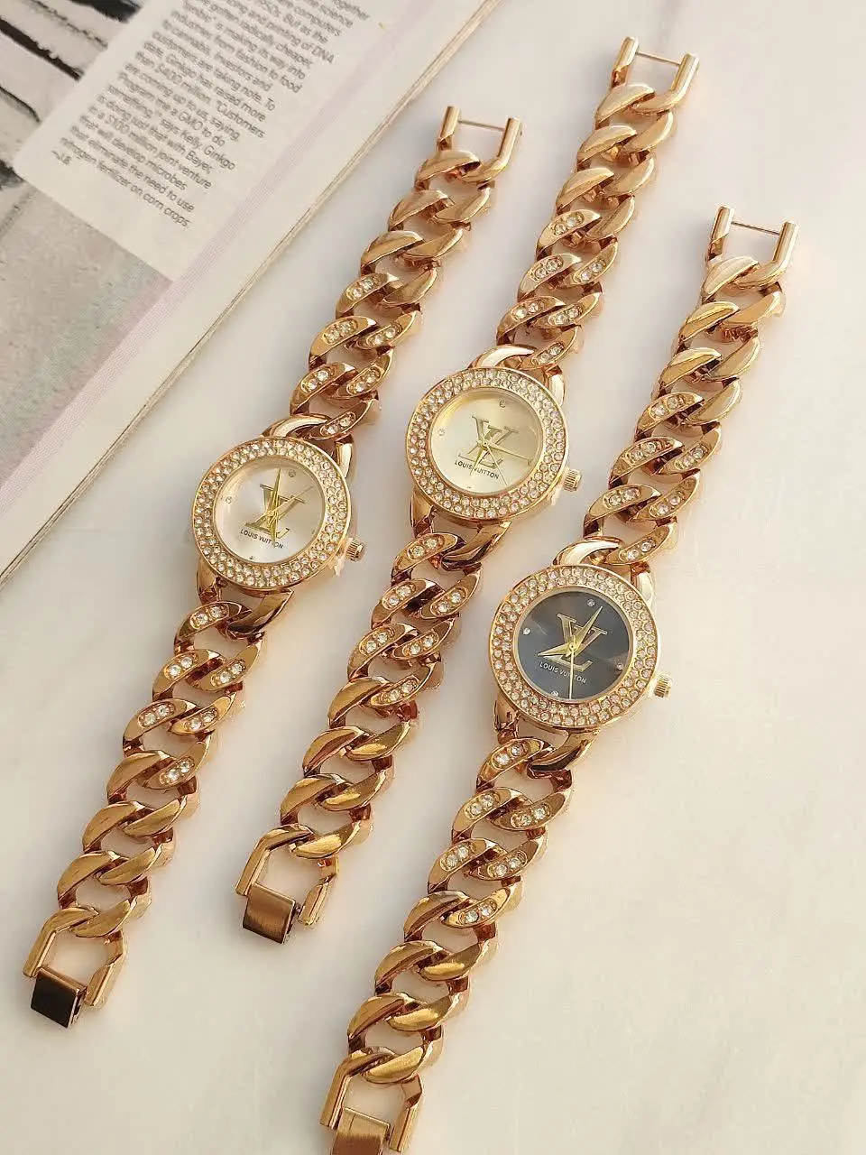 ساعت زنانه مارک louis vuitton