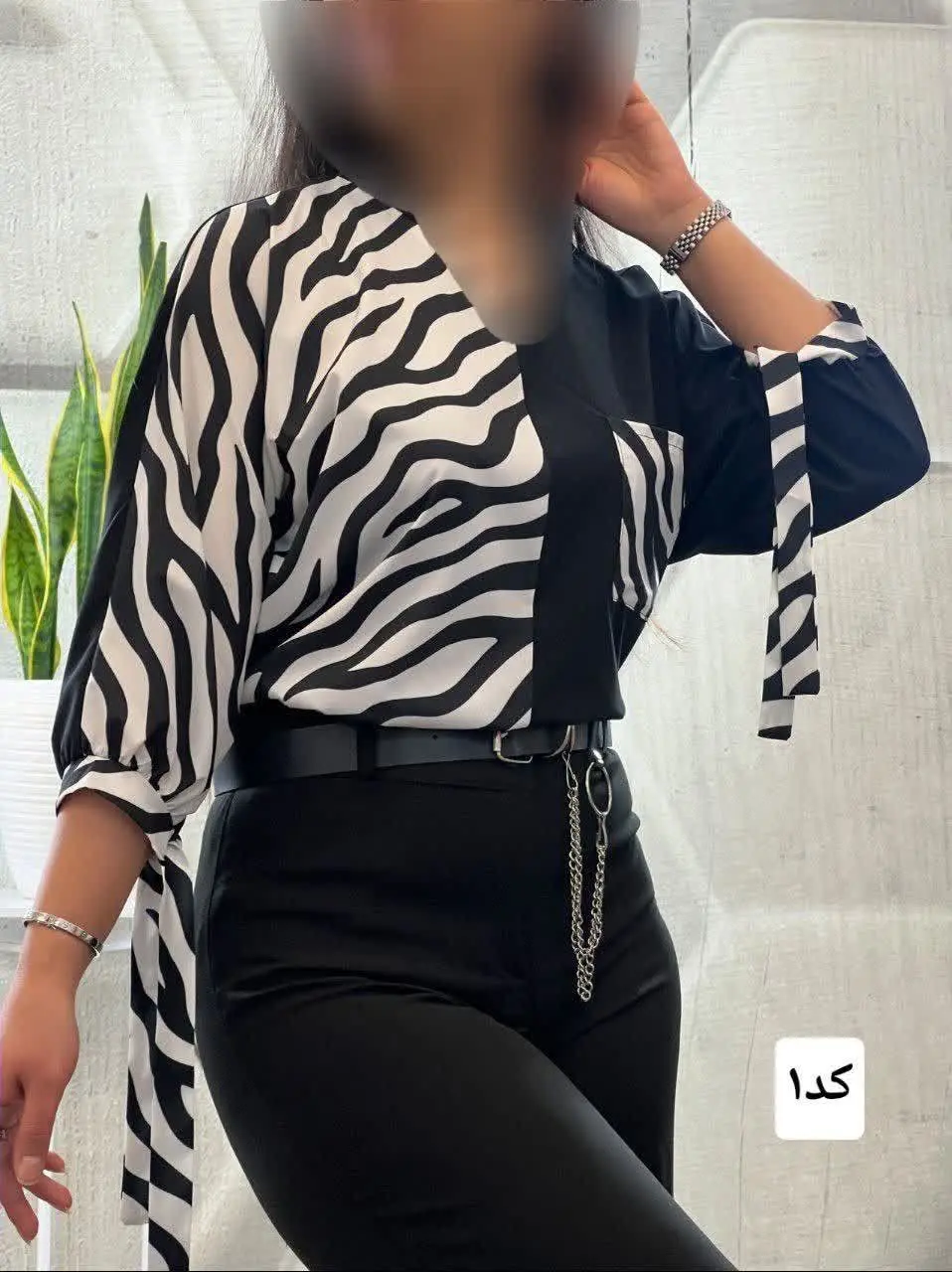 🛍نام: شومیز طرح دار 🍂
