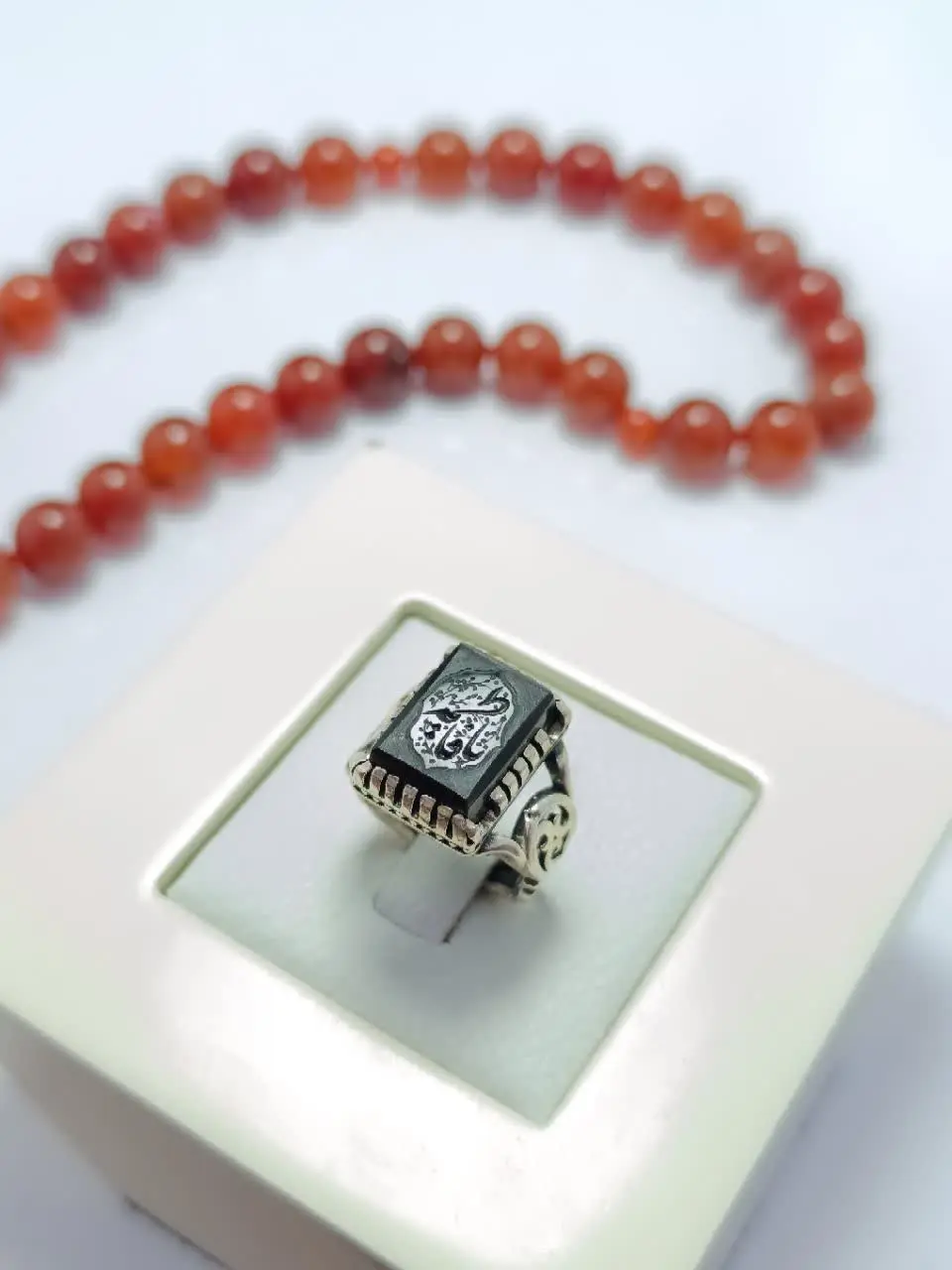 #انگشتر #نقره زنانه رکاب معروف و پر طرفدار طرح رهبری
