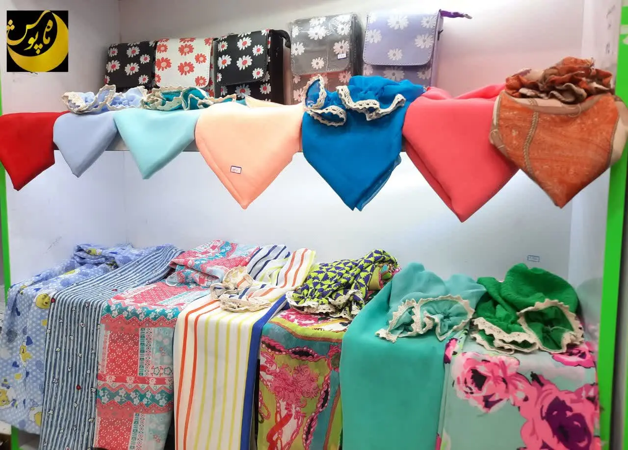 #رنگ_بندی #روسری 
