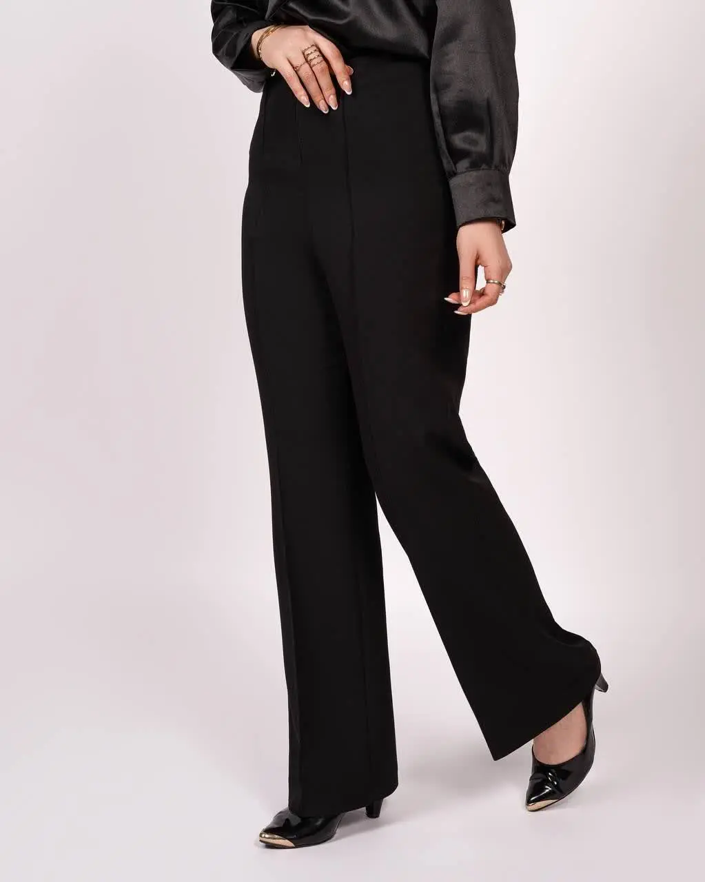 🪡 مدل: شلوار مازراتی نیم‌بگ
