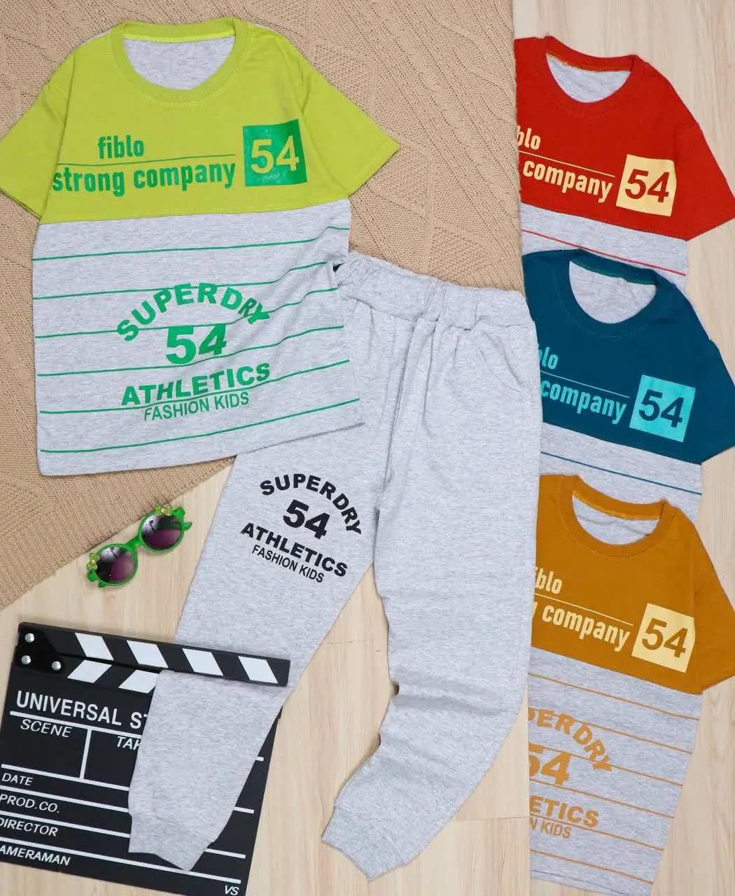 👫تیشرت و شلوار ترکیبی ملانژ STRONG ۵۴👫
