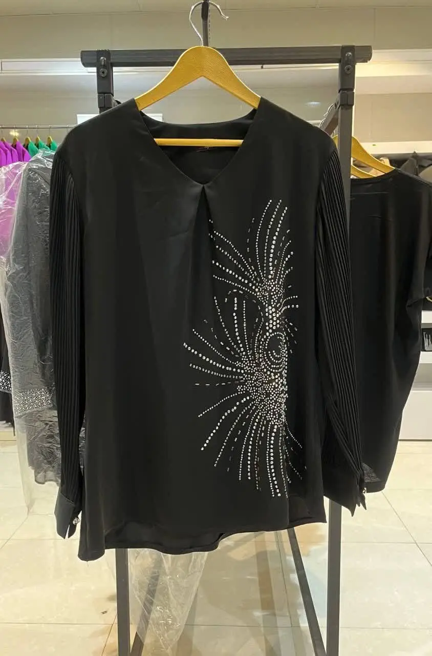 🖋نام: شومیز مجلسی آستین پلیسه
