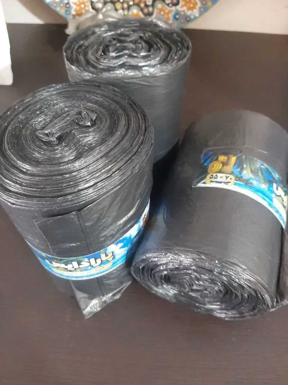 کیسه زباله نیم کیلویی 
