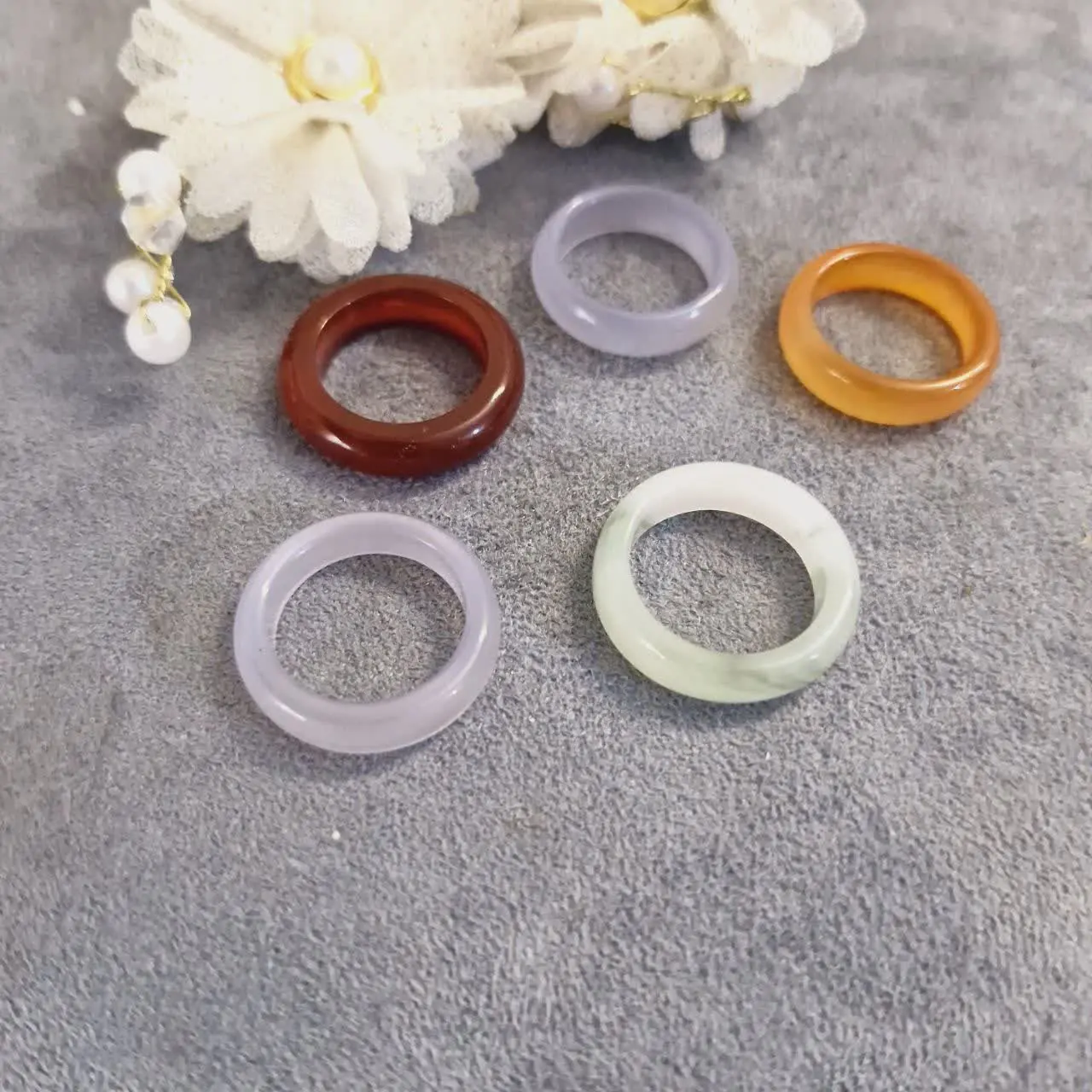 موجودی رینگ عقیق 
