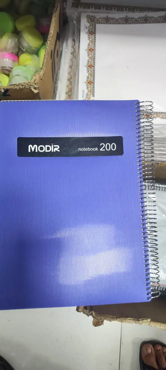 دفاتر ۲۰۰ برگ سایز a۴ جلد ضیم